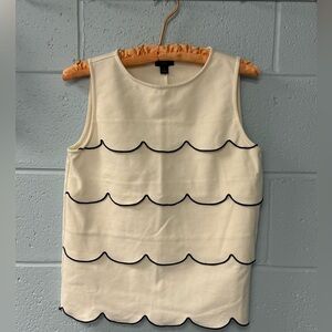 Women’s white Ann Taylor shirt size XS. Worn once. Beautiful style.